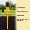 YEKUYEKU 3 Pcs Garden Sprinklers, Automatic 360° Rotating Lawn Sprinkler
