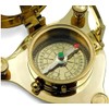 Solid Brass Sundial Compass Antique Nautical Vintage Fully Hand Made