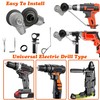 Upgraded Electric Drill Plate Cutter, Metal Nibbler Drill Attachment with