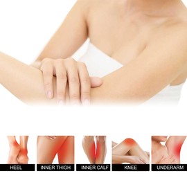 MINGRUO 2 pieces anti-chafing balm stick, anti-friction cream, anti-chafing balm, reduces friction and skin irritation for skin areas such as thighs