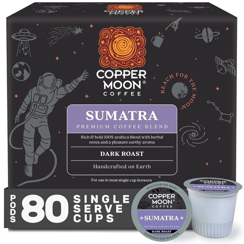 Copper Moon Single Serve Coffee Pods for Keurig K-Cup Brewers,