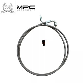 MPC Motorsport LowPro Clutch Line for 92-95 EG Civic K Swap K20a K24 [Silver]