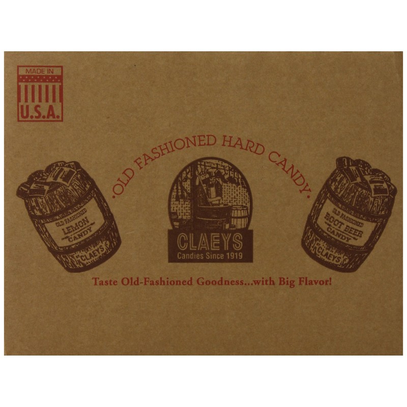 Claey's Sassafras Drops, 6-Ounce Packages (Pack of 12)