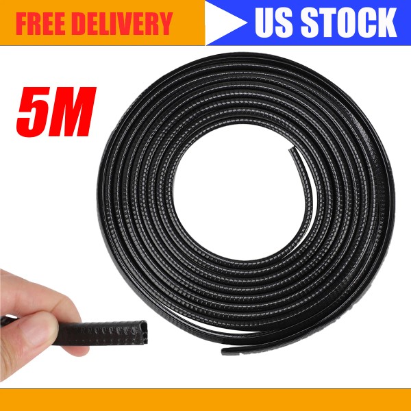 realtop3 Car Auto Rubber Seal Trim Molding Door Edge Lock