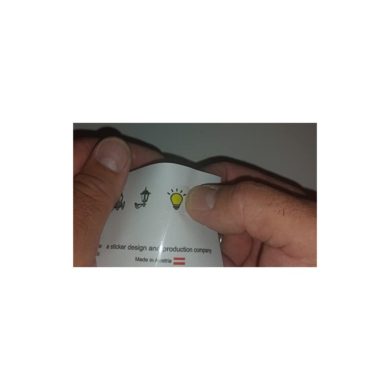 Light Bells and Lantern Switch Sticker Set with 5 Switch