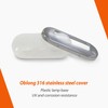 Dream Lighting 12V DC LED Courtesy Light Oblong Step Stairway