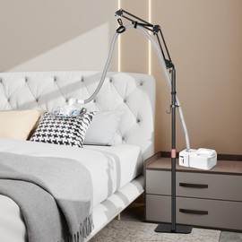 NIdreamCE C/APAP Hose Holder Hanger for Bed with Adjustable Height and Angle, CP-AP Tube Holder Stand Prevent Hose Loose Tangle Air Leakage