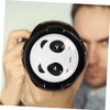 TEHAUX 2pcs Panda Design Camera Lens Cap Durable Protective Lens