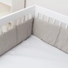 Baby Inc Set De Edredon Cuna Ultrasoft Gris Blanco Baby