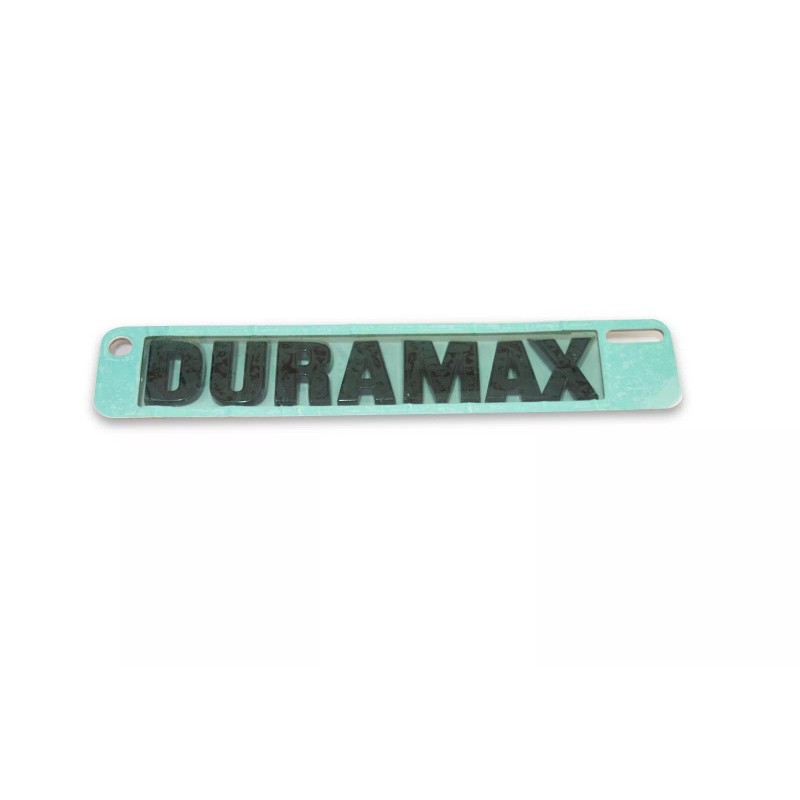 GM Matte Black Duramax Hood Emblem Badge Fit Silverado 1500