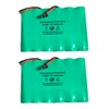 (2 Pack) DSC IMPASSA 9057 7.2v 3600mAh Ni-MH Battery 6PH-H-4/3A3600-S-D22