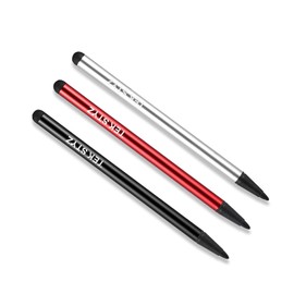 Tek Styz PRO Stylus Works for Fly Garage Grid4 Feature Phone High Accuracy Sensitive in Compact Form for Touch Screens [3 Pack-Multi-Color]