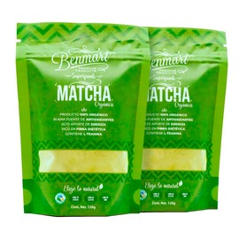 Té Matcha Orgánico Benmart 2Pack 240g - Vitalidad y Antioxidantes en una Taza. 2Pack