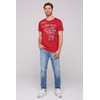 Camp David Men's T-shirt with print in used look, Flight