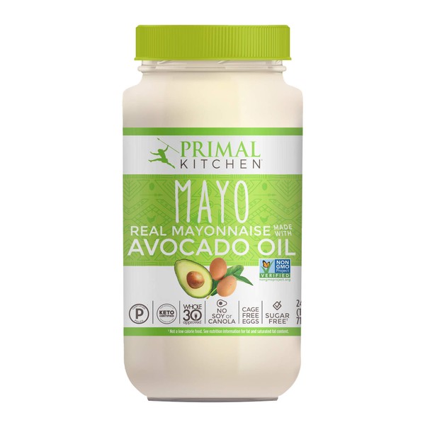 Primal Kitchen Mayo made with Avocado Oil, Whole30 Approved, Certified Paleo, and Keto Certified, 24 Ounces