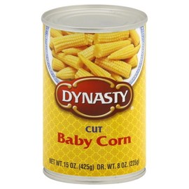 Dynasty Baby Cut Sweet Corn , 15-Ounces (Pack of 12)