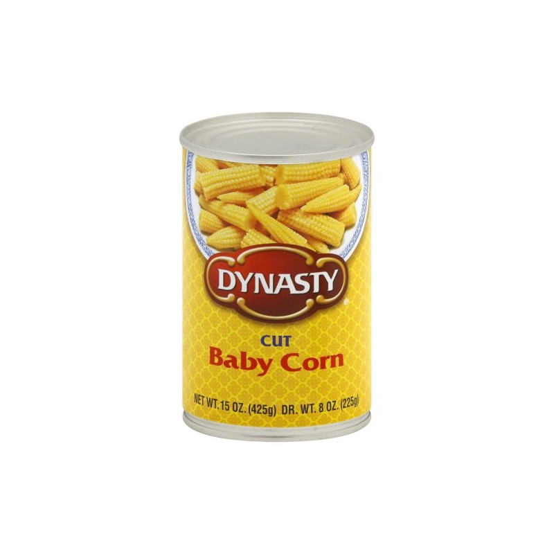 Dynasty Baby Cut Sweet Corn , 15-Ounces (Pack of 12)