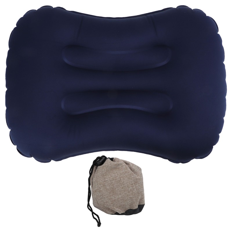 Inflatable Pillow Waist Back Cushion Auto Inflation Foldable for Travel