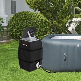 Heater Pump Cover Hot Tub Pump Cover Pools Improvement Parts for Hot Tub Spa Waterproof Heavy Duty for Spas Hot Tubs
