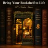 DIY Book Nook Kit for Bookshelf Decor – Light-Up Owl