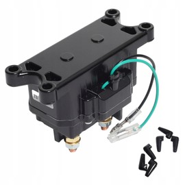 Shengbowi Winch Solenoid Relay 12 V Heavy Duty for AUT UTV SUV Winch Solenoid Relay Solenoid Relay Switch
