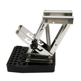 2 Stroke Outboard Motor Bracket Kicker for Boat up to 20HP, Auxiliary Heavy Duty Marine Motor Bracket Max Load 20HP
