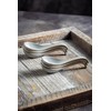 LYEOBOH Ceramic Asian Soup Spoons Set of 6 with Long
