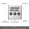 Snblzhef 2pcs Kitchen Timer Digital Timer Kitchen Timer Stopwatch Digital