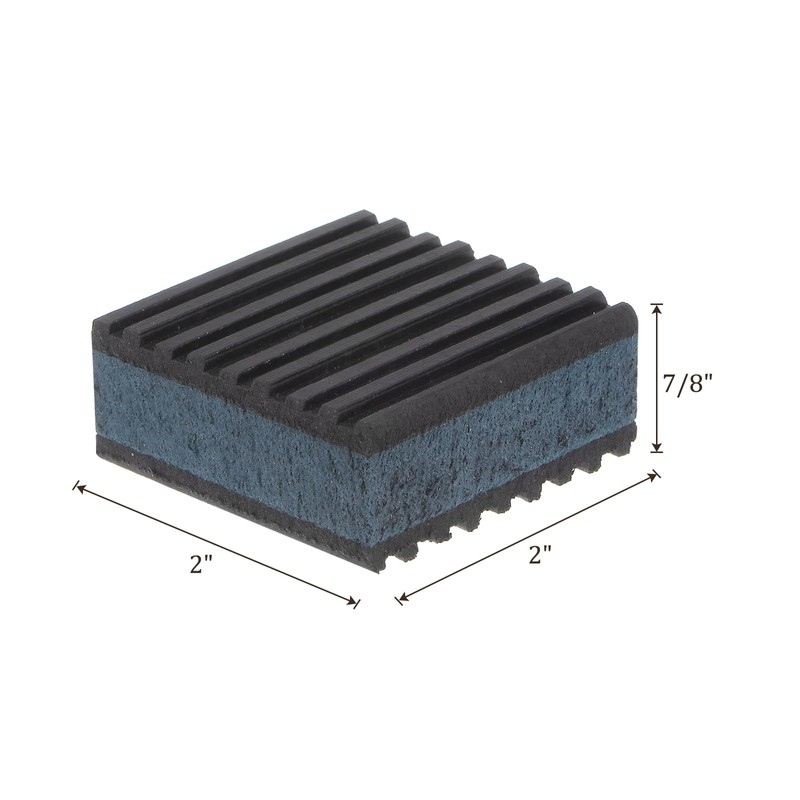 Kozelo 4 Pieces EVA Foam Rubber Anti-Vibration Pads - [2"