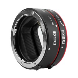Meike MK-Z-AF1 Metal Auto Focus Macro Extension Tube Set (11 mm + 18 mm) Compatible with Nikon Z5 Z6 Z6II Z7 Z7II Z50