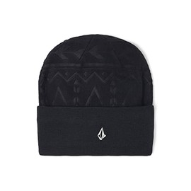 Volcom Women's Polar Fleece Beanie, Black S3, One Size