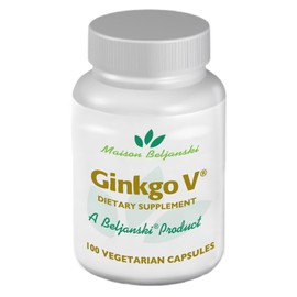 Beljanski® Products - Ginkgo V® Dietary Supplement - Ginkgo Biloba Extract - 100 Capsules