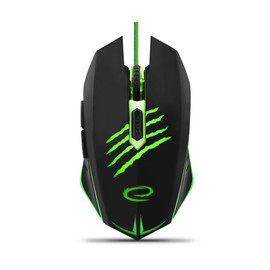 Esperanza IT Accesories ESPERANZA EGM209G WIRED 6D GAMING OPTICAL MOUSE USB MX209 - CLAW - GREEN