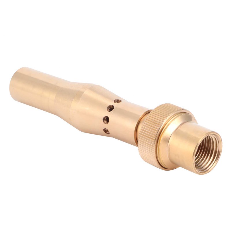 Female Thread Fountain Nozzle Brass Multihole Bubbling Sprinkler for Garden