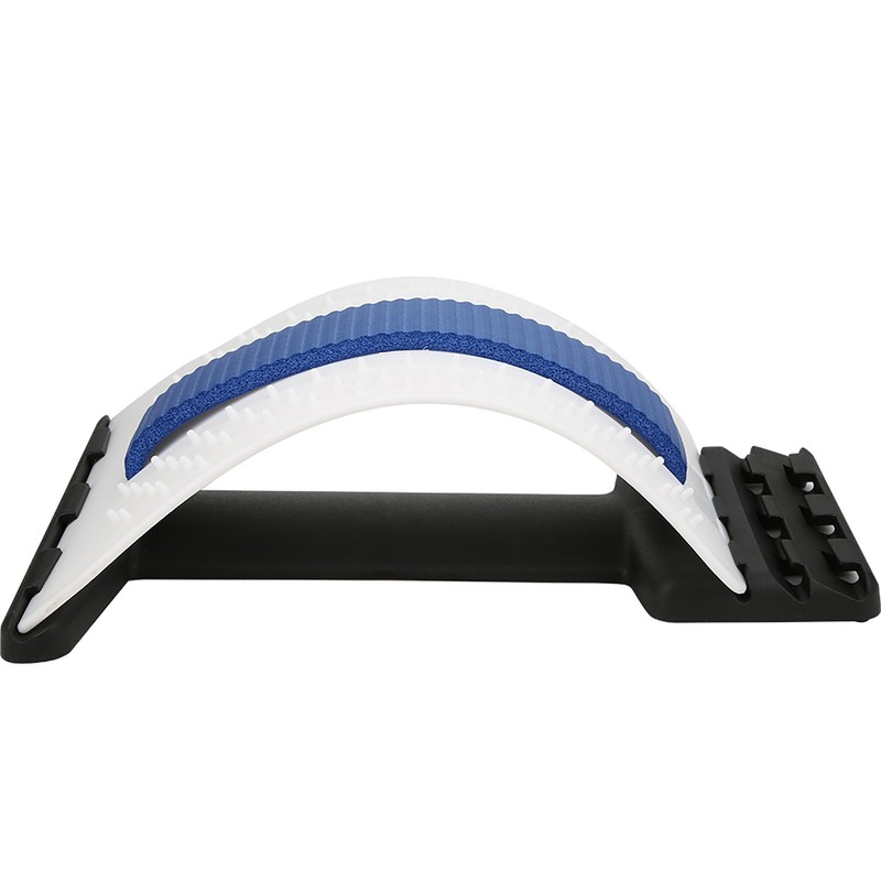 Spine Corrector Waist Lumbar Vertebra Stretching Traction Massager Relieve Support