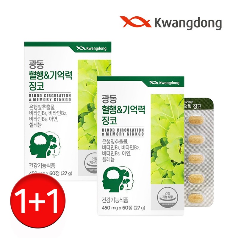 Guangdong Life Health Partner 1+1 Guangdong Blood Circulation Memory Ginkgo