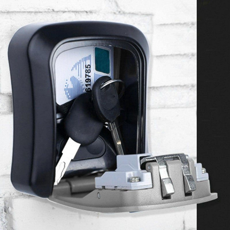 Kiuiom Key Safe Wall Mounted, Key Safe Outdoor, Key Safe