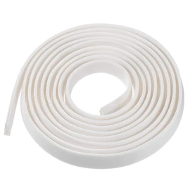 uxcell Edge Trim U Seal Extrusion, Silicone White U Channel Edge Protector Sheet Fits 5/64-5/32inch Edge 3Meters/9.84Ft Length