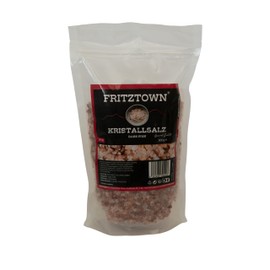 FRITZTOWN® Crystal Salt Known as Himalaya Salt Dark Pink 2-5 mm Coarse 900g