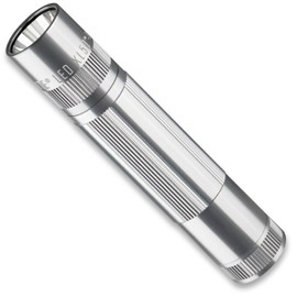 Mag Instrument XL 50 LED Flashlight w/Strobe, Display Box, Silver XL50-S3107