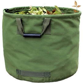 ELK Reusable Garden Leaf Waste Bag with Handles - 33 Gallon Canvas Fabric - Heavy Duty (22" Width x 18" Height)