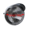 Universal Motorcycle Motorbike Classic Chrome Headlight with High and Low