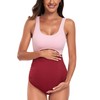 EastElegant Maternity Cutout One Piece Swimwear Ploka Dots Print Pregnancy