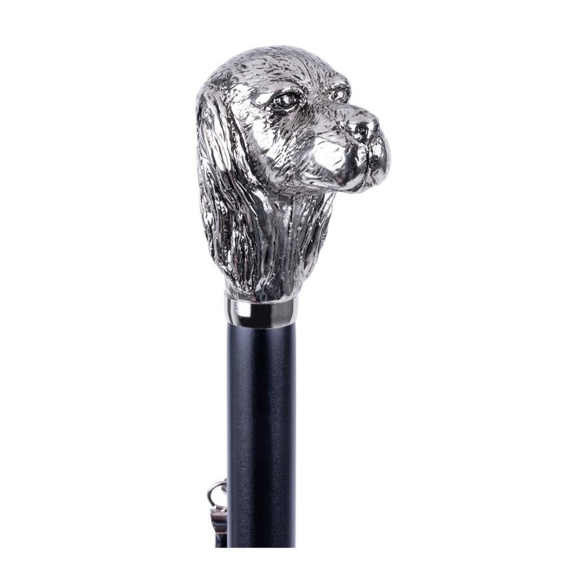 FootFitter Deluxe Long Shoe Horn with Nickel Plated Handle, Premium