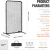 VEVOR I Screen Baseball for Batting Cage, 7x4 ft Baseball