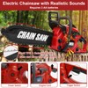 Vextronic Kids Tool Set 36 PCS with Toy Chainsaw Electronic