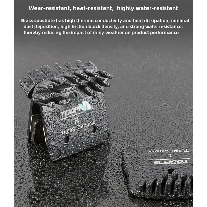 Disc Brake Ceramic Pads Compatible with Shimano H03A H03C D02S