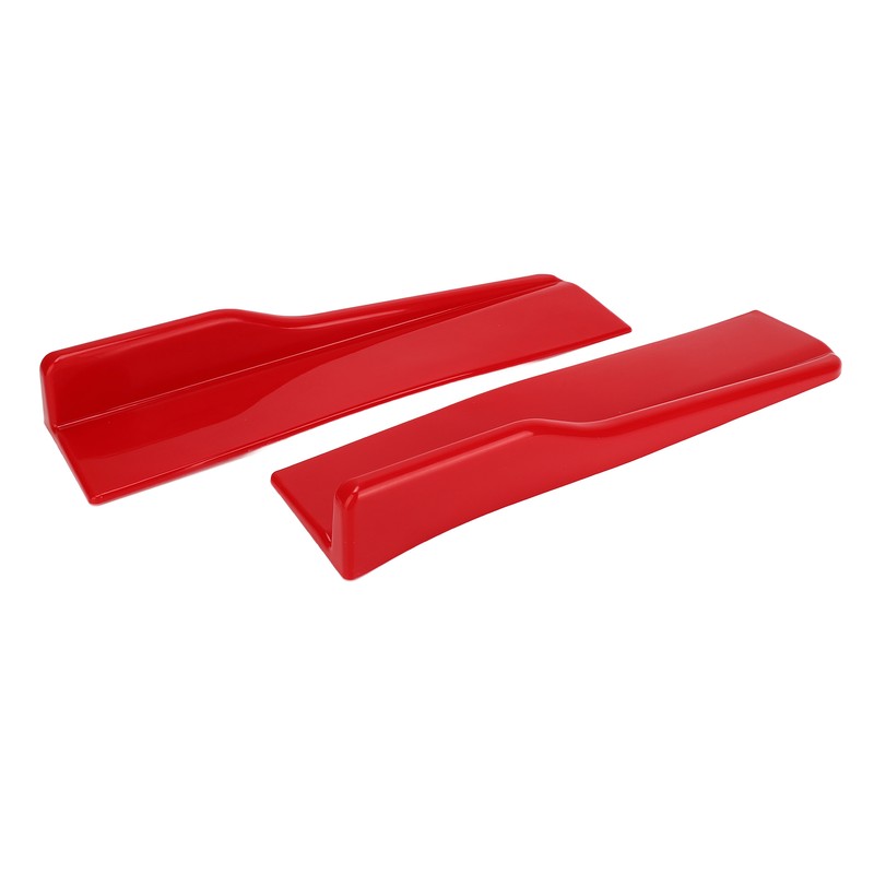 2pcs Car Side Skirt Anti Scratch Universal Winglets Diffuser Splitter