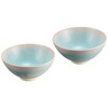 Hagi Ware Mint Rice Bowl Pair 35603