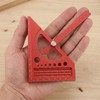 HOKIMEEN 3D Multi Angle Measuring Ruler, Plastic Woodworking Square with